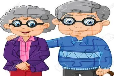 abuelitos felices jigsaw puzzle