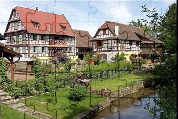 Alsace jigsaw puzzle