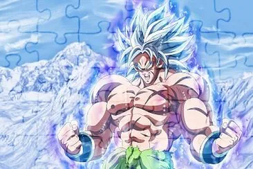 Broly SSJB jigsaw puzzle