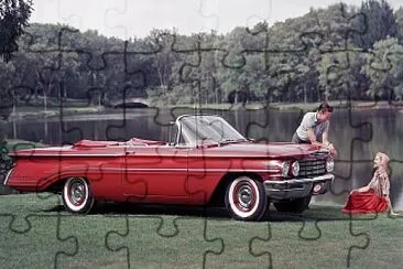 1960 Oldsmobile Super 88 Convertible. jigsaw puzzle