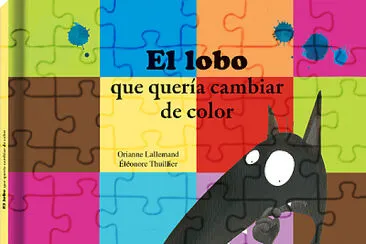 פאזל של Lobo de colores