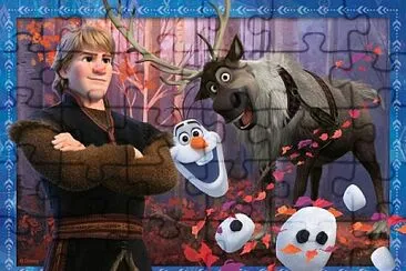 Kristoff et Sven jigsaw puzzle