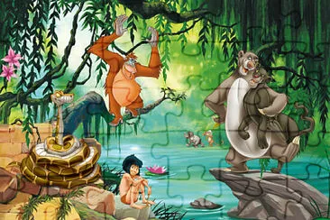 Le livre de la Jungle jigsaw puzzle