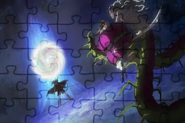 el arbol sagrado abre un portal hanyo no yashahime jigsaw puzzle