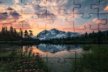 Natural jigsaw puzzle