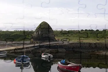 Staxigoe harbour jigsaw puzzle