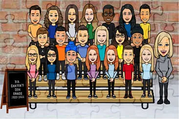 Ms. Cantin 's Bitmoji Class 2020-2021