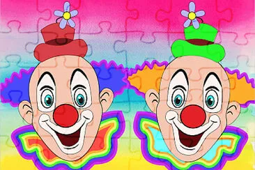 פאזל של Gentils clowns