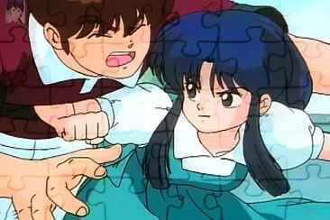 akane se defiende ranma 1/2 jigsaw puzzle