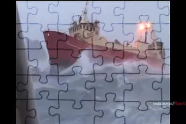 Ship in Storm jigsaw puzzle