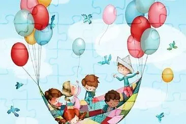 niÃ±os y globos