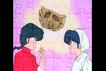 ranma mira las galletas de akane ranma 1/2