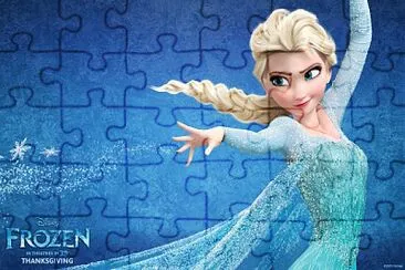 frozen jigsaw puzzle