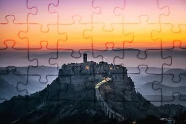 Civita di Bagnoregio, Italia jigsaw puzzle