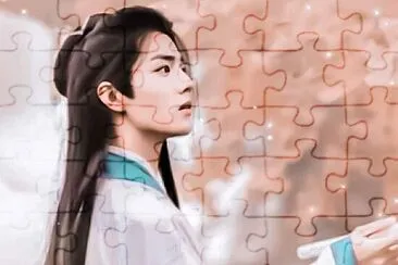 Chinese actor Xiao Zhan jigsaw puzzle