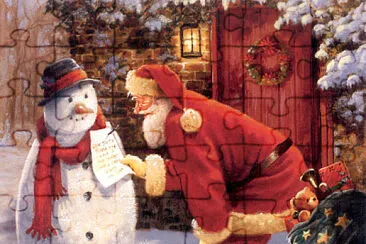 Santa jigsaw puzzle