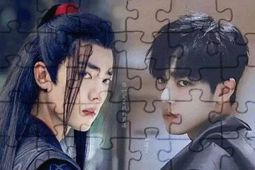 Chinese actor Xiao Zhan jigsaw puzzle