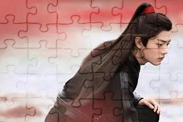 Chinese actor Xiao Zhan jigsaw puzzle