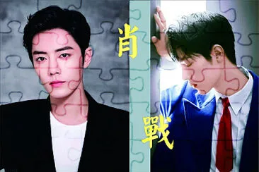 Chinese actor Xiao Zhan jigsaw puzzle