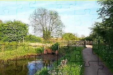 Nottingham Canal jigsaw puzzle