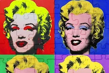 Pop art jigsaw puzzle