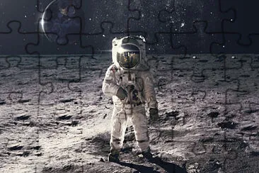 Astronauta jigsaw puzzle