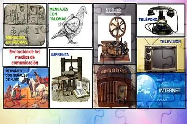 EvoluciÃ³n de los Medios de ComunicaciÃ³n jigsaw puzzle