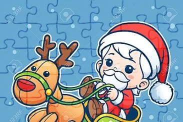 MERRY jigsaw puzzle