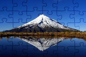 Monte Taranaki. Nueva Zelanda 1 jigsaw puzzle