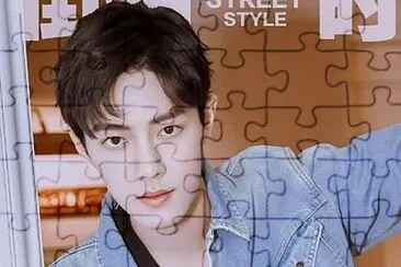 Chinese actor Xiao Zhan jigsaw puzzle