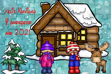 felicitaciÃ³n de navidad jigsaw puzzle