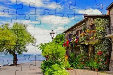 Lago di Bracciano-Italia jigsaw puzzle