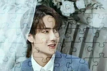 Chinese actor Wang Yibo jigsaw puzzle