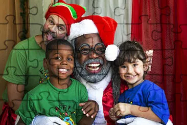 פאזל של Papai noel afro