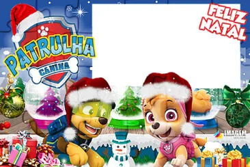 פאזל של Natal Patrulha canina