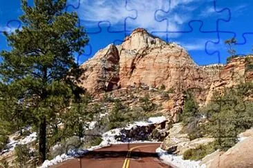 Zion national Park jigsaw puzzle