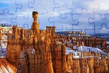 Utah en hiver jigsaw puzzle