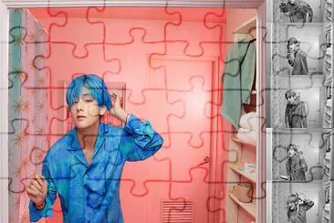 bts V jigsaw puzzle