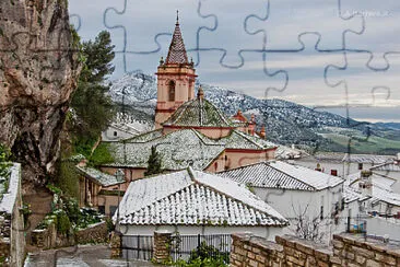 Zahara de la Sierra-Cadiz jigsaw puzzle