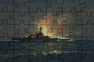 ship at night 4 jigsaw puzzle