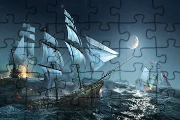 Pirate-Ship-Fantasy jigsaw puzzle