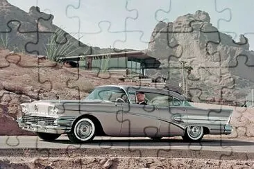 1958 Buick Super 4-door Riviera jigsaw puzzle