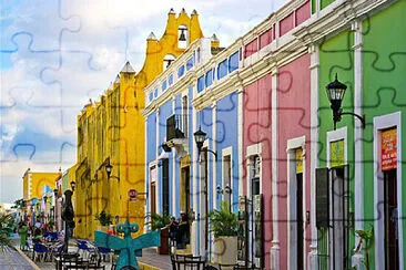 81.- CAMPECHE, MEX. jigsaw puzzle