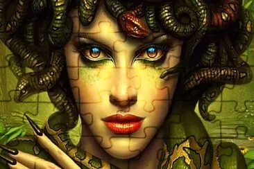 Leyenda de Medusa jigsaw puzzle