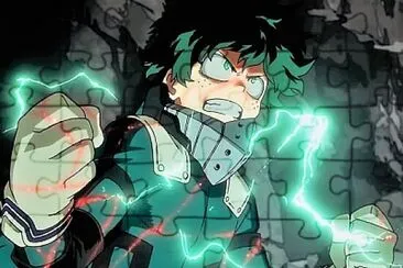 פאזל של este quebra cabeÃ§a e do deku de boku no hero