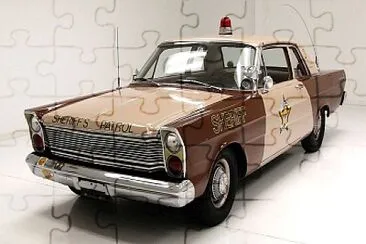 1965 Ford Custom 500 Police Car