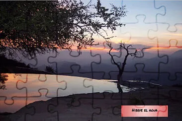 Hierve el Agua Oaxaca jigsaw puzzle