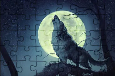 Luna Lobo jigsaw puzzle