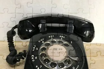 Vintage Rotary Dial Phone jigsaw puzzle