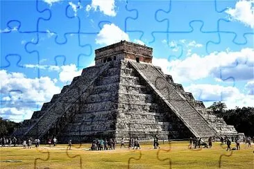 Chichen-Itzá, Yucatán. jigsaw puzzle